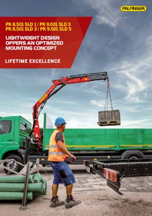 Hidraulične utovarne dizalice Palfinger PK 8.501 SLD 1 C