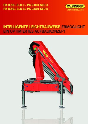Hidraulične utovarne dizalice Palfinger PK 8.501 SLD 3 B