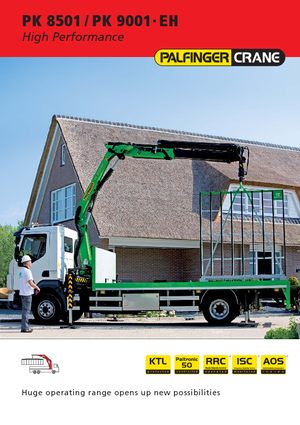 Hidraulične utovarne dizalice Palfinger PK 8501