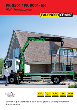 Hidraulične utovarne dizalice Palfinger PK 9001 EH D