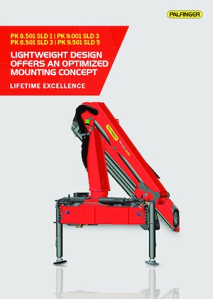 Hidraulične utovarne dizalice Palfinger PK 9.001 SLD 3 B