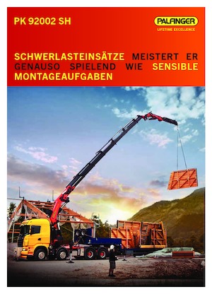 Hidraulične utovarne dizalice Palfinger PK 92002 SH F