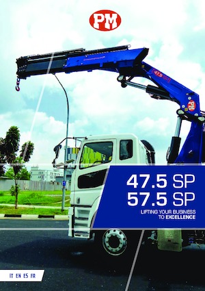 Hidraulične utovarne dizalice PM PM 57528SP +  J815.20