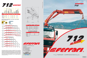Hidraulične utovarne dizalice Ferrari® SC 712 A4 