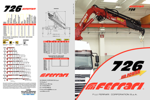 Hidraulične utovarne dizalice Ferrari® SC 726R A4 