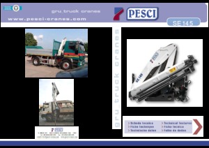 Hidraulične utovarne dizalice Pesci SE 145