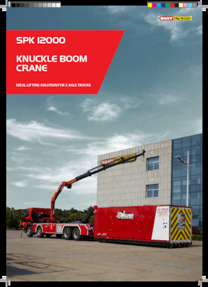 Hidraulične utovarne dizalice Sany SPK 12000 C