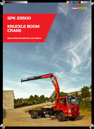 Hidraulične utovarne dizalice Sany SPK 23500 A 