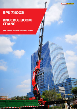 Hidraulične utovarne dizalice Sany SPK 74002 B