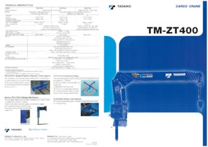 Hidraulične utovarne dizalice Tadano TM-ZT404