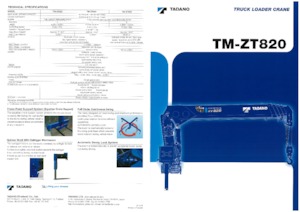 Hidraulične utovarne dizalice Tadano TM-ZT825