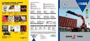 Hidraulične utovarne dizalice Amco Veba VR85-6 S Jib 6 