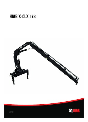 Hidraulične utovarne dizalice Hiab X-CLX 178 B-2 