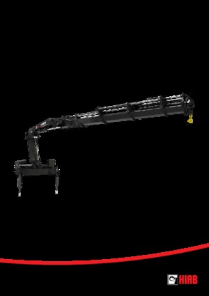 Hidraulične utovarne dizalice Hiab X-HiPro 302 E-4 Jib 70 X-4