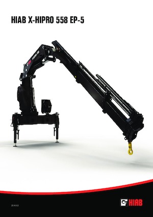 Hidraulične utovarne dizalice Hiab X-HiPro 558 EP-5