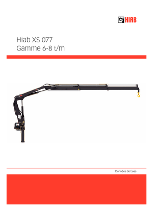 Hidraulične utovarne dizalice Hiab XS 077 B-2 HIDUO