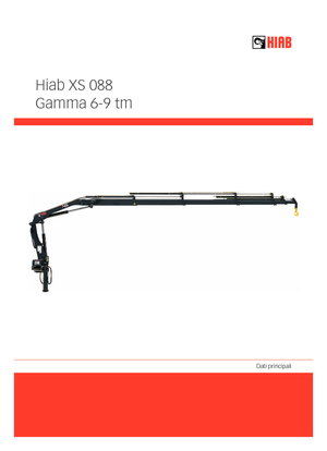 Hidraulične utovarne dizalice Hiab XS 088 B-2 DUO