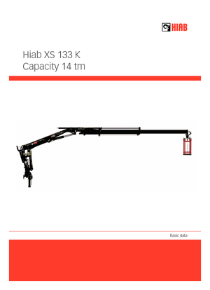 Hidraulične utovarne dizalice Hiab XS 133 K-2 PRO
