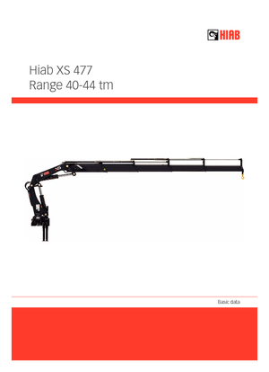 Hidraulične utovarne dizalice Hiab XS 477 E-8 HIPRO CD