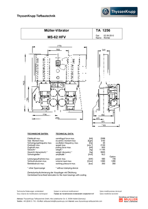 Vibro čekići Müller MS 62 HFV
