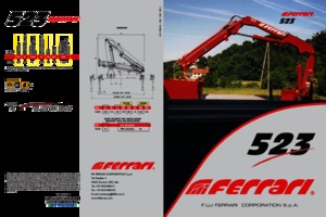 Hidraulične utovarne dizalice Ferrari® 523 A 1