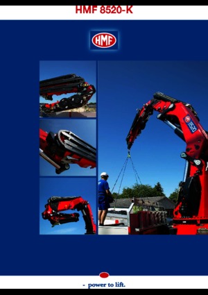 Hidraulične utovarne dizalice HMF 8520-K6