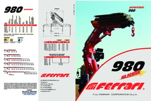 Hidraulične utovarne dizalice Ferrari® 980 A6 J6 