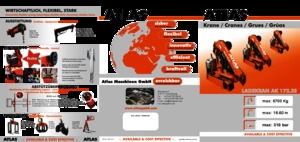 Hidraulične utovarne dizalice Atlas AK 172.3E A3 