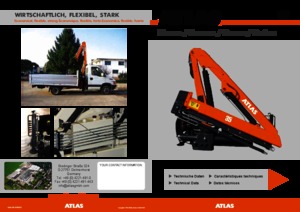 Hidraulične utovarne dizalice Atlas AK 35.1 