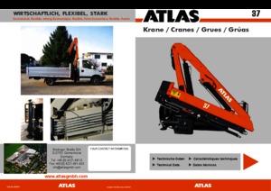 Hidraulične utovarne dizalice Atlas AK 37.3