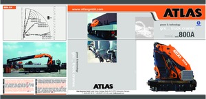 Hidraulične utovarne dizalice Atlas AK 800 A4