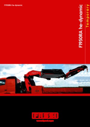 Hidraulične utovarne dizalice Fassi F 1950 RAL 2.28 he-dynamic