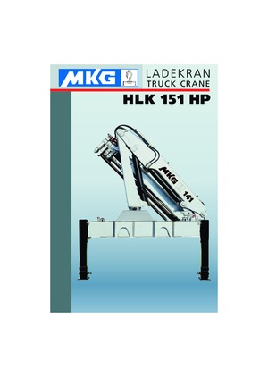 Hidraulične utovarne dizalice MKG HLK 151 HP a2 