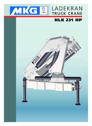 Hidraulične utovarne dizalice MKG HLK 231 HP a5