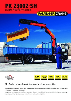 Hidraulične utovarne dizalice Palfinger PK 23002 SH B