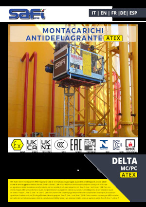 Industrijske dizalice Safi DELTA MC/PC ATEX
