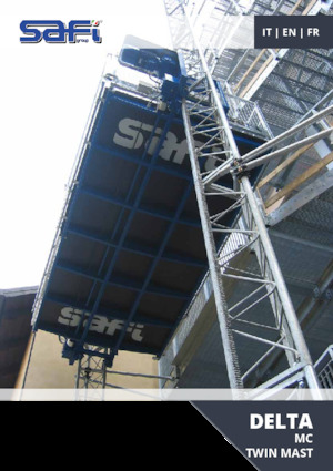 Industrijske dizalice Safi DELTA MC TWIN MAST 4.5