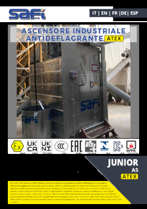 Industrijske dizalice Safi JUNIOR AS ATEX
