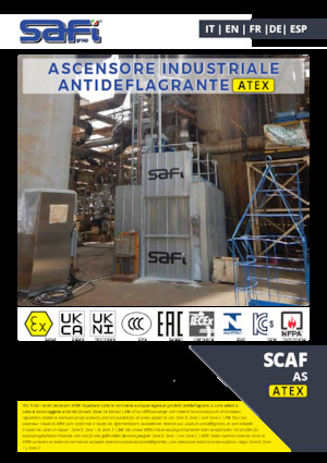 Industrijske dizalice Safi SCAF AS ATEX