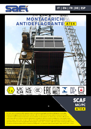 Industrijske dizalice Safi SCAF MC/PC ATEX
