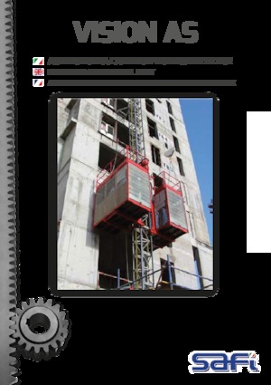 Industrijske dizalice Safi VISION AS 1000