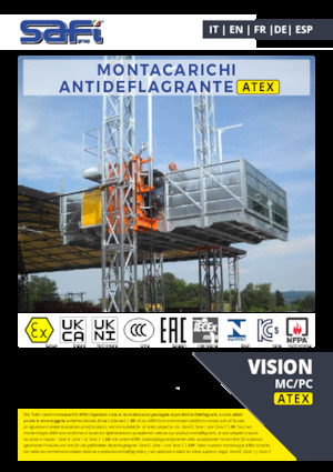 Industrijske dizalice Safi VISION MC/PC 5000 ATEX