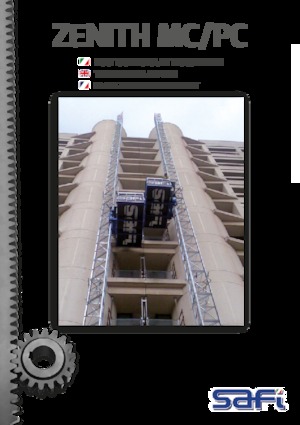 Industrijske dizalice Safi ZENITH MC/PC