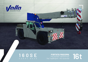 Industrijske pokretne dizalice Valla 160 SE