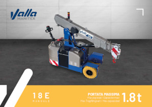 Industrijske pokretne dizalice Valla 18 E