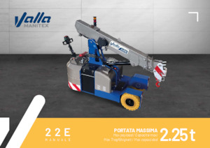 Industrijske pokretne dizalice Valla 22 E