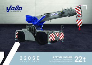 Industrijske pokretne dizalice Valla 220 SE