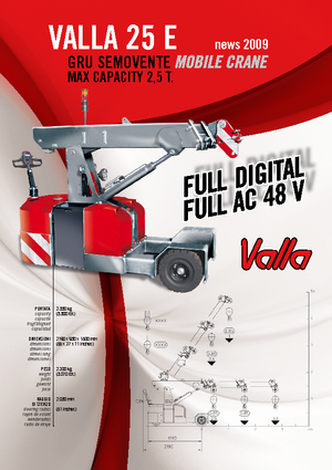 Industrijske pokretne dizalice Valla 25 E 
