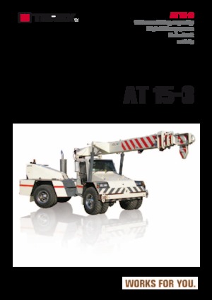 Industrijske pokretne dizalice Franna AT 15-3