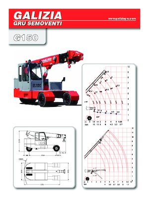 Industrijske pokretne dizalice Galizia G 150